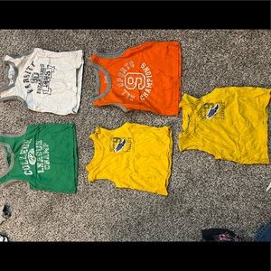 Bundle of five. Brands vary. Gently used